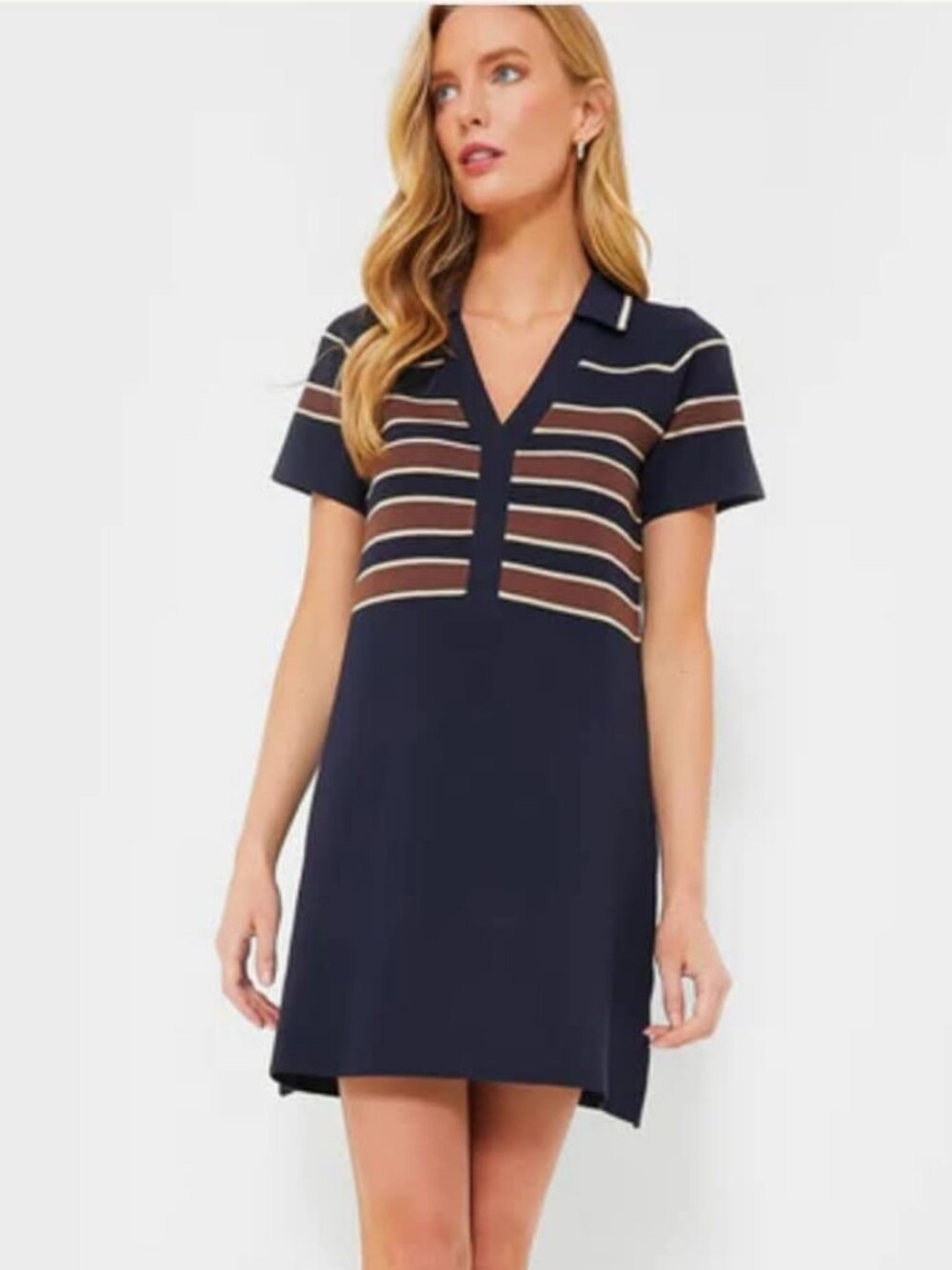 Tuckernuck Midnight Cacao Wright Polo Dress Size XXXL